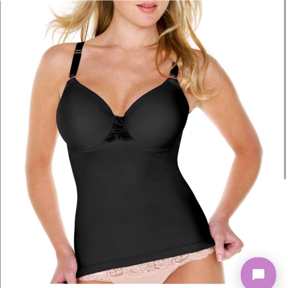 Shapeez black shapewear tank size XL-D